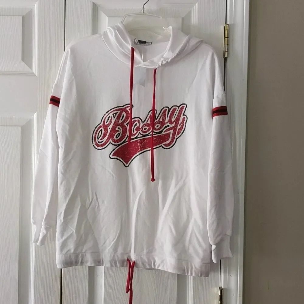 Joe Boxer "Bossy" light weight hoodie sweatshirt